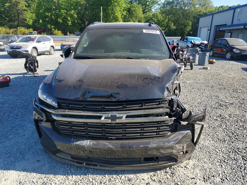 2022 Chevrolet Tahoe VIN 1GNSKRKD7NR243905 COPART salvage auction — FRONT END, Nc - Salvage Certificate Of Title, sold $15,400 on 2026-07-02 (photo 5)