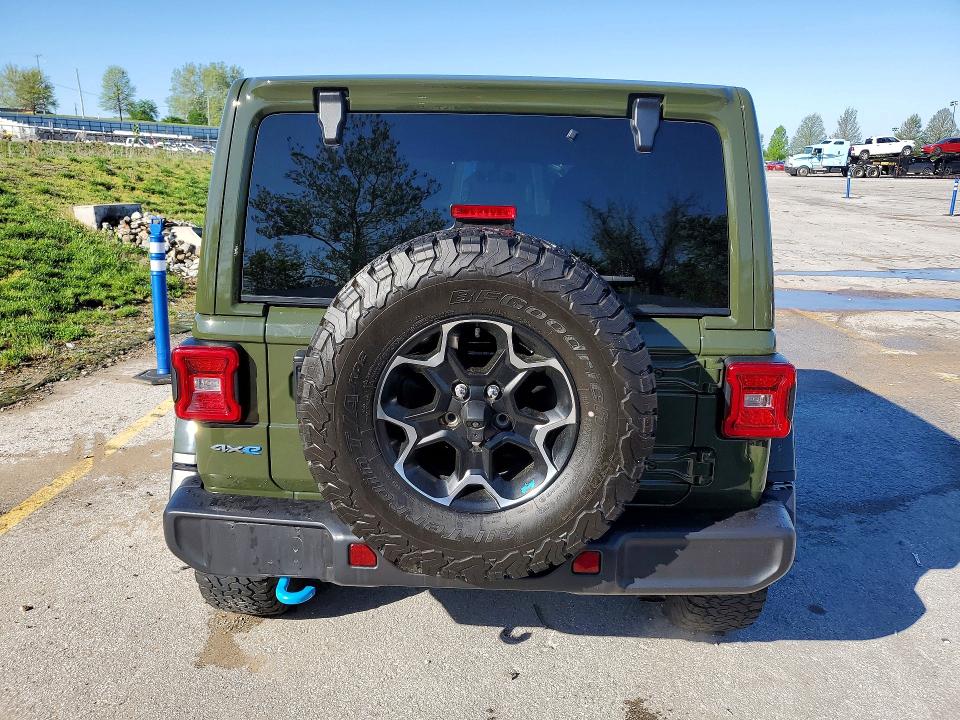 2023 Jeep Wrangler / VIN 1C4JJXR61PW586359 COPART salvage auction — MINOR DENT/SCRATCHES, MO - CERTIFICATE OF TITLE, sold $15,200 on 2026-07-09 (photo 6)