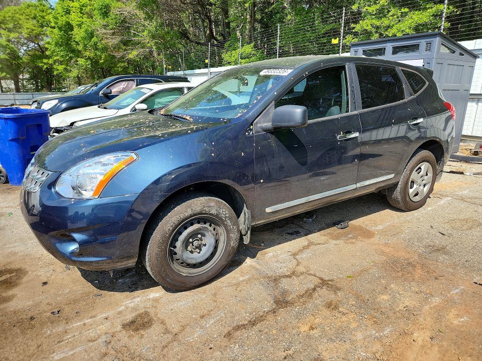 2013 Nissan Rogue VIN JN8AS5MT3DW544581 COPART salvage auction — FRONT END, Ga - Cert Of Title-Salvage, sold $525 on 2026-07-17 (photo 1)