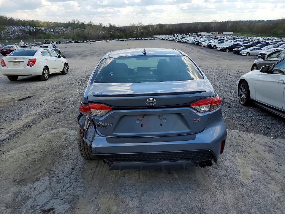 2020 Toyota Corolla VIN JTDS4RCE9LJ034395 COPART salvage auction — REAR END, Md - Cert Of Salvage > 75% Damage, sold $5,100 on 2026-07-10 (photo 6)