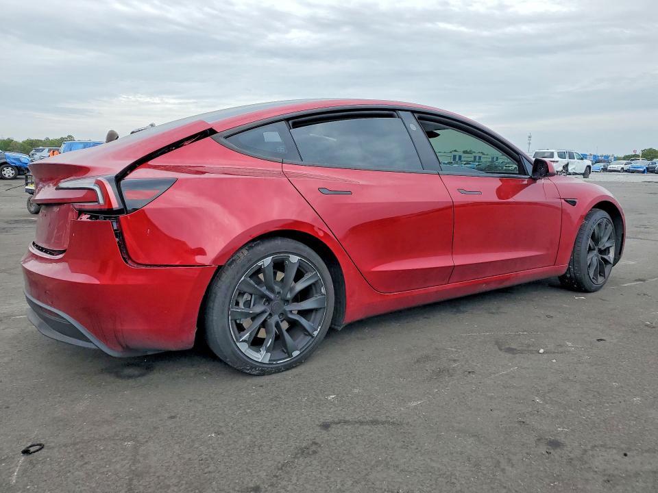 2025 Tesla VIN 5YJ3E1EA3SF975294 COPART salvage auction — REAR END, Fl - Cert Of Title Slvg Rebuildable, sold $6,300 on 2026-07-29 (photo 3)