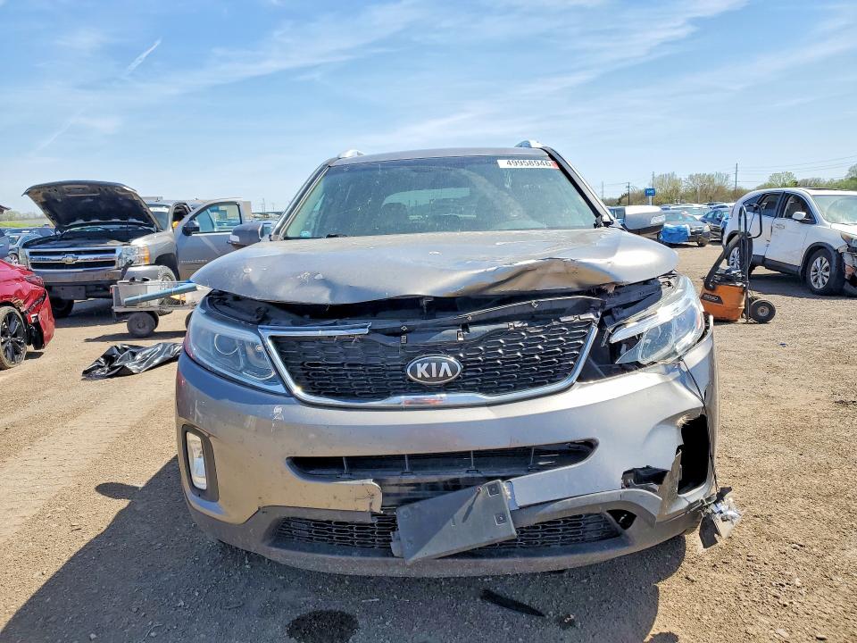 2015 Kia Sorento VIN 5XYKT4A62FG655810 COPART salvage auction — FRONT END, Ia - Cert Of Title-Salvage Title, sold $925 on 2026-07-17 (photo 5)