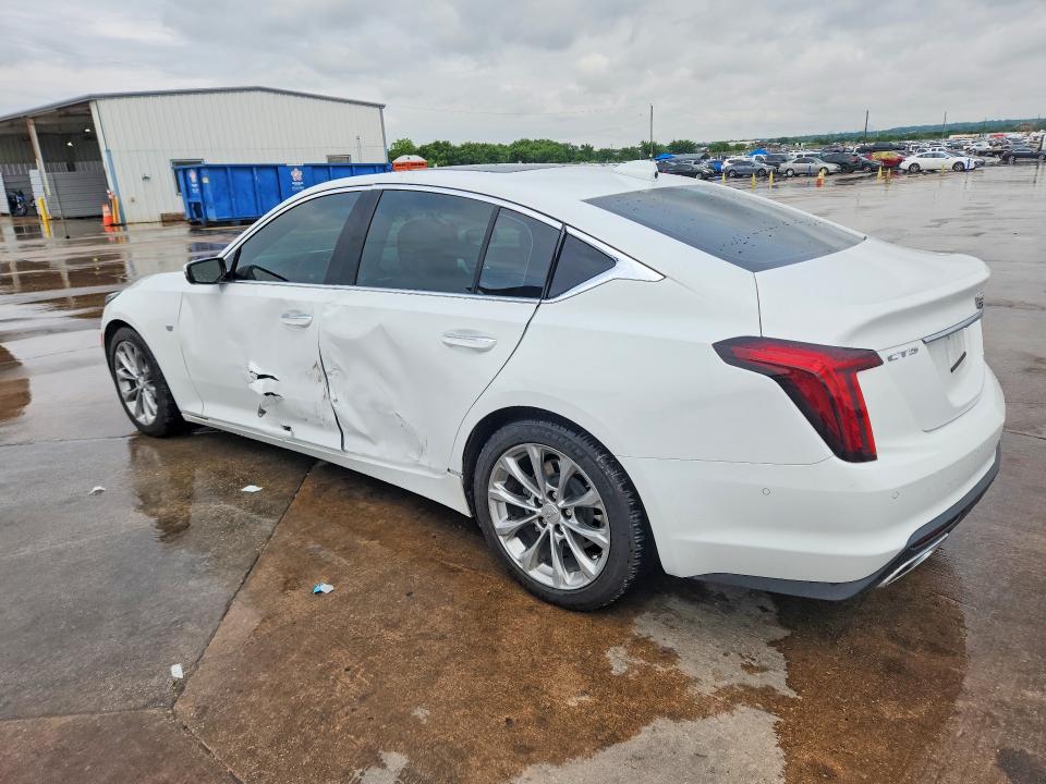 2024 Cadillac Ct5 VIN 1G6DN5RK9R0118679 COPART salvage auction — SIDE, Tx - Salvage Vehicle Title, sold $18,900 on 2026-07-09 (photo 2)