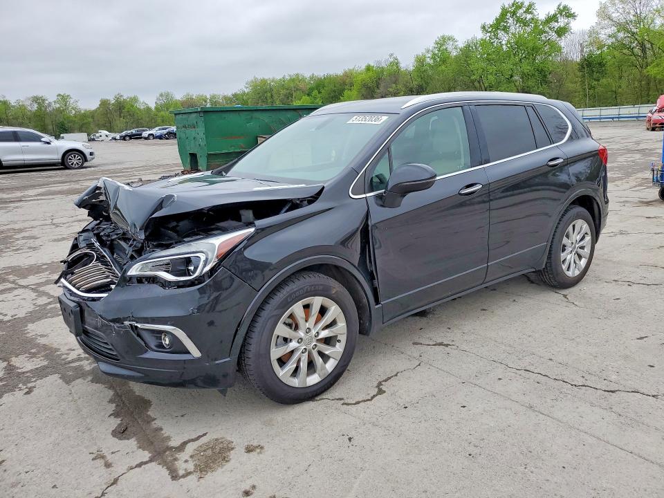 2018 Buick Envision VIN LRBFX1SA5JD008279 COPART salvage auction — FRONT END, Salvage Title, sold $1,150 on 2026-07-16 (photo 1)