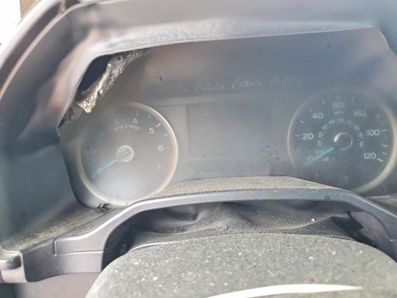 2016 Ford F-150 Lightning VIN 1FTEW1EG7GKF46549 COPART salvage auction — Burn Engine, TX - SALVAGE VEHICLE TITLE, sold $1,750 on 2026-07-09 (photo 9)