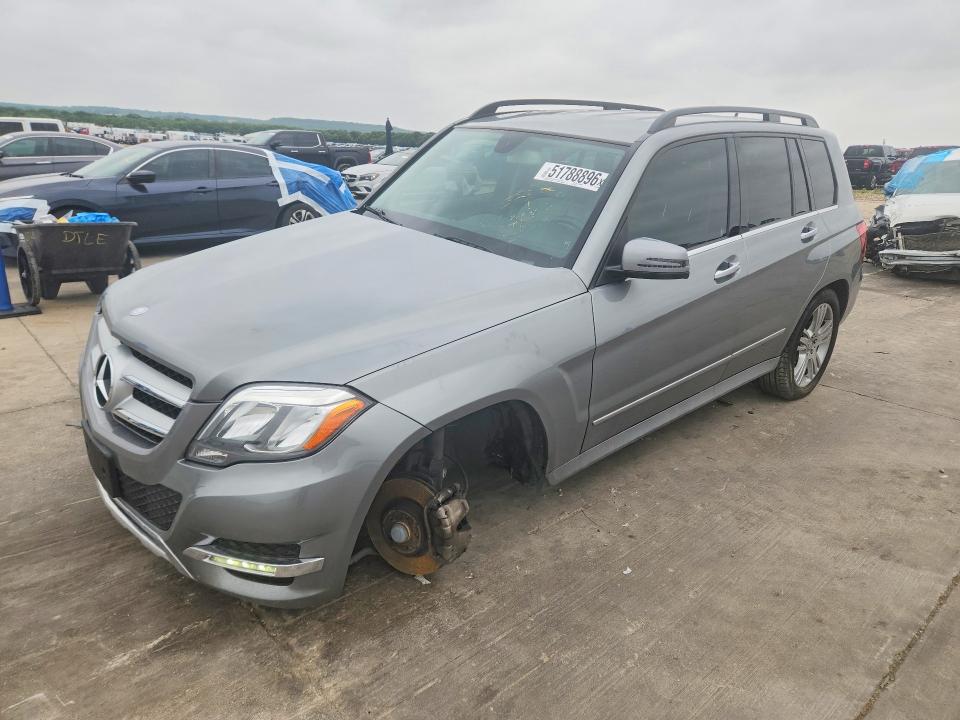 2014 Mercedes-benz Glk-klasse VIN WDCGG5HB1EG308297 COPART salvage auction — FRONT END, Tx - Salvage Vehicle Title, sold $5,300 on 2026-07-16 (photo 1)
