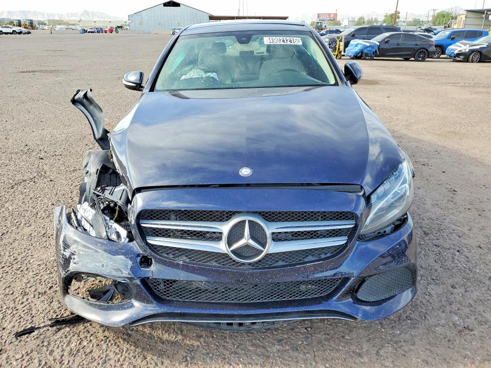 2015 Mercedes-benz C class VIN 55SWF4KBXFU022319 COPART salvage auction — FRONT END, AZ - CERTIFICATE OF TITLE, sold $1,550 on 2026-07-07 (photo 5)