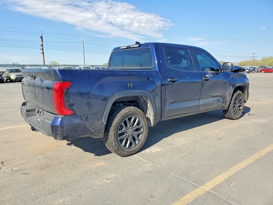 2022 Toyota Tundra VIN 5TFLA5DB0NX025305 COPART salvage auction — FRONT END, Id - Salvage Certificate Of Title, sold $14,000 on 2026-07-09 (photo 3)