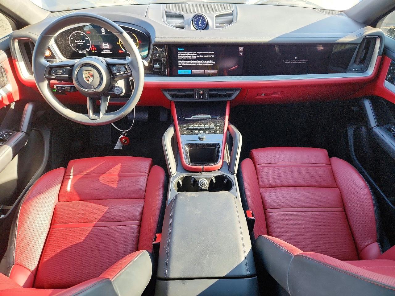 2024 Porsche Cayenne VIN WP1BA2AYXRDA49300 COPART salvage auction — Front End, GA - CERT OF TITLE-SALVAGE, sold $42,750 on 2026-07-02 (photo 8)
