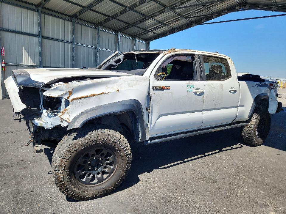 2019 Toyota Tacoma VIN 3TMDZ5BN0KM073043 COPART salvage auction — ROLLOVER, Ca - Salvage Certificate (P), sold $6,300 on 2026-07-02 (photo 1)