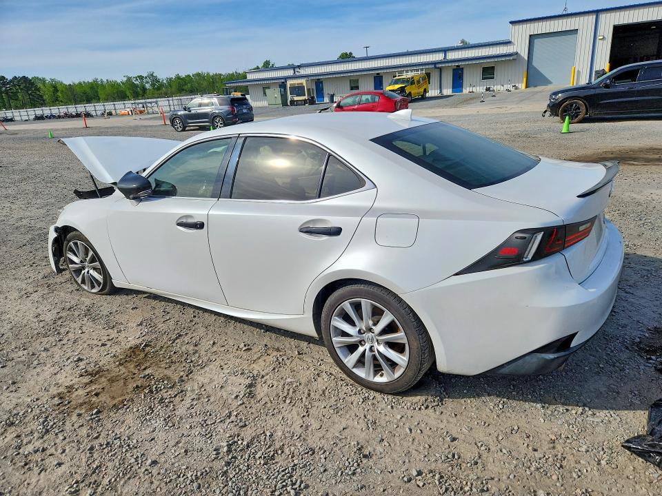 2016 Lexus Is VIN JTHBA1D27G5010902 COPART salvage auction — FRONT END, Tn - Salvage Certificate, sold $1,150 on 2026-07-13 (photo 2)
