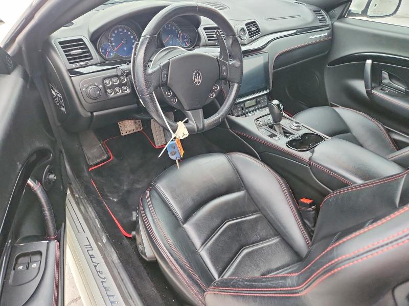 2018 Maserati Granturismo VIN ZAM45VLA9J0254050 COPART salvage auction — REAR END, Tx - Certificate Of Title, sold $12,400 on 2026-07-21 (photo 8)