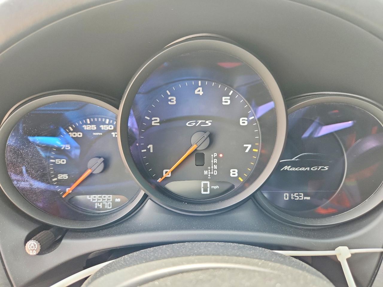 2021 Porsche Macan VIN WP1AG2A53MLB54078 COPART salvage auction — Minor Dent/Scratches, TX - CERTIFICATE OF TITLE, sold $32,500 on 2026-07-02 (photo 9)