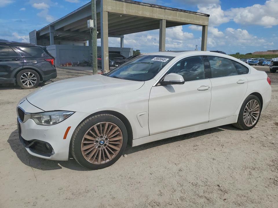 2016 BMW 4er VIN WBA4C9C59GG137151 COPART salvage auction — WATER/FLOOD, Oh - Cert Of Title-Salvage, sold $2,200 on 2026-07-23 (photo 1)