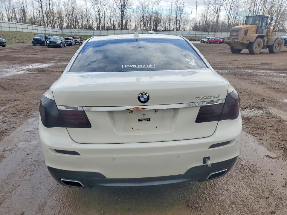 2014 BMW 7 series VIN WBAYE8C59ED135551 COPART salvage auction — UNDERCARRIAGE, Mi - Certificate Of Title, sold $1,650 on 2026-07-22 (photo 6)