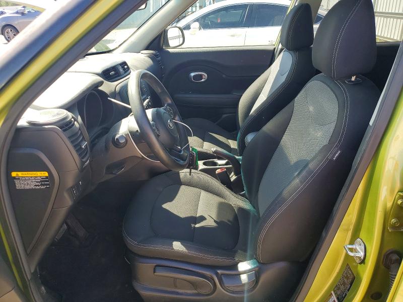 2017 Kia Soul VIN KNDJP3A52H7883839 COPART salvage auction — FRONT END, Ca - Non-Repairable Vehicle Cert, sold $975 on 2026-07-17 (photo 7)