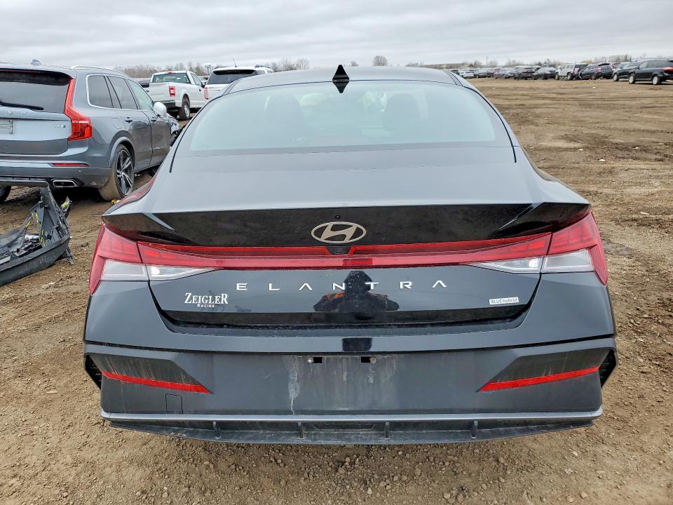 2024 Hyundai Elantra VIN KMHLM4DJ7RU114039 COPART salvage auction — FRONT END, Il - Salvage Certificate, sold $5,500 on 2026-07-28 (photo 6)