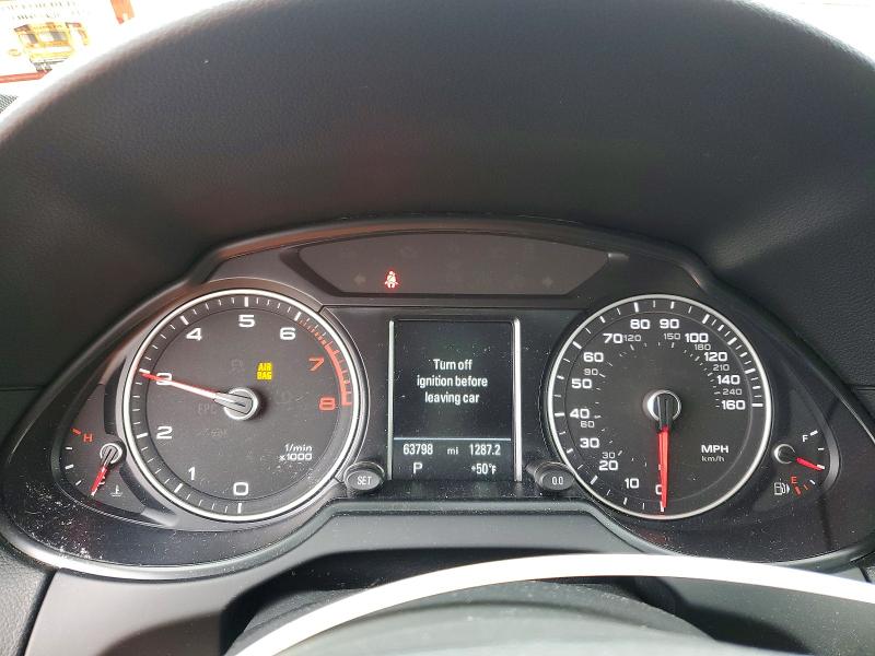 2016 Audi Q5 VIN WA1L2AFP5GA090102 COPART salvage auction — FRONT END, Id - Salvage Certificate Of Title, sold $5,200 on 2026-07-28 (photo 9)