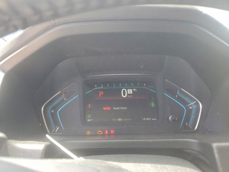 2022 Honda Odyssey VIN 5FNRL6H79NB059303 COPART salvage auction — FRONT END, KY - CERT OF TITLE-SALVAGE, sold $4,350 on 2026-07-09 (photo 9)