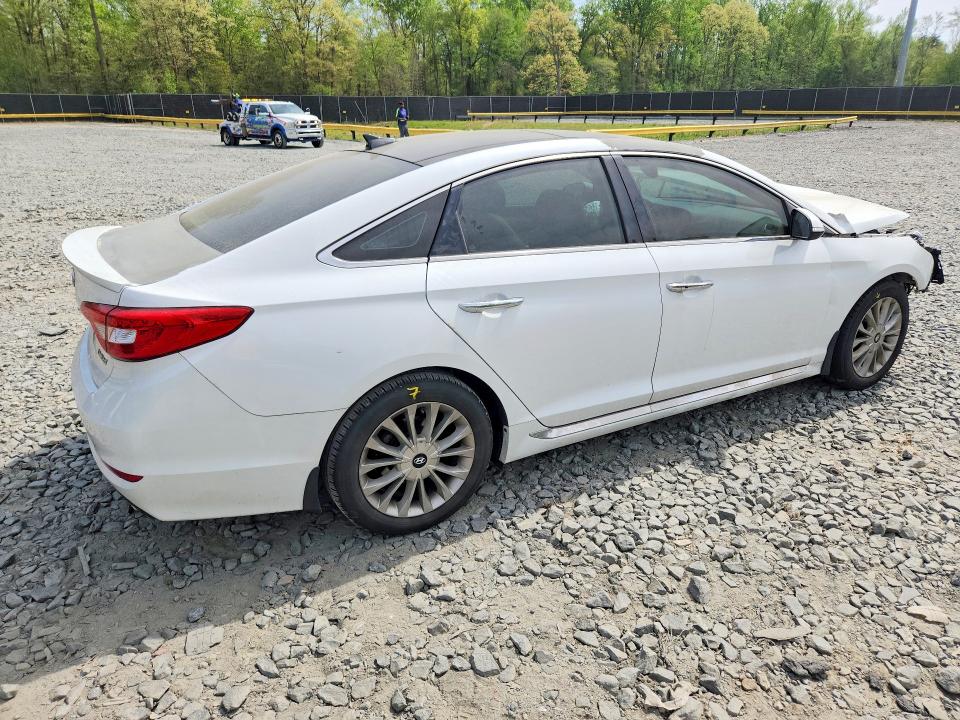 2015 Hyundai Sonata VIN 5NPE34AF3FH013067 COPART salvage auction — FRONT END, Md - Cert Of Salvage > 75% Damage, sold $1,200 on 2026-07-02 (photo 3)