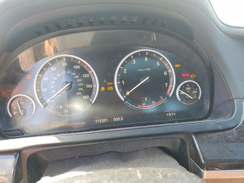2013 BMW 7 series VIN WBAYF4C54DD281523 COPART salvage auction — FRONT END, Mi - Certificate Of Title, sold $1,000 on 2026-07-02 (photo 9)