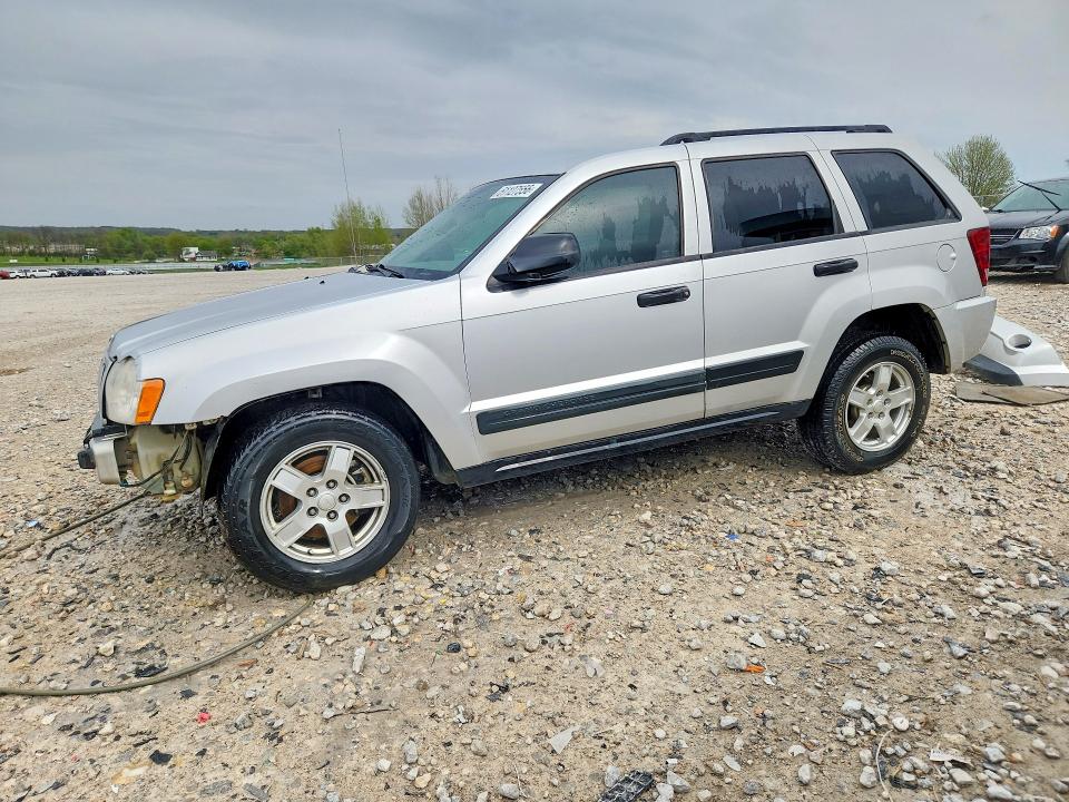 2006 Jeep Cherokee VIN 1J4GR48K66C115382 COPART salvage auction — FRONT END, Mi - Certificate Of Title, sold $450 on 2026-07-09 (photo 1)