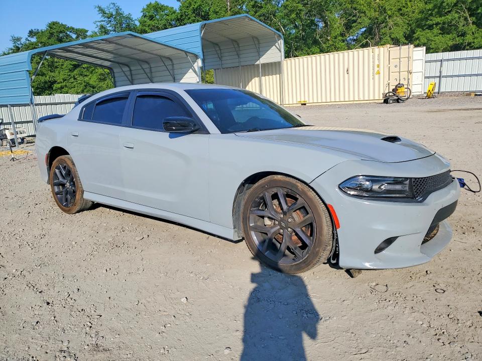 2021 Dodge Charger VIN 2C3CDXCT1MH632897 COPART salvage auction — FRONT END, Id - Salvage Certificate Of Title, sold $9,600 on 2026-08-25 (photo 4)
