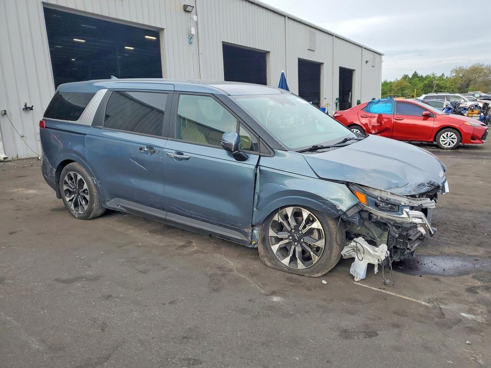 2022 Kia Carnival VIN KNDNC5H37N6167291 COPART salvage auction — FRONT END, FL, sold $7,300 on 2026-07-20 (photo 4)