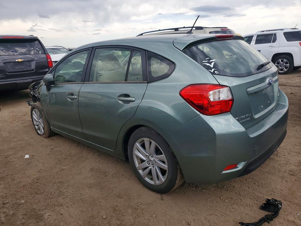 2016 Subaru Impreza VIN JF1GPAB65GH350128 COPART salvage auction — FRONT END, Il - Salvage Certificate, sold $2,500 on 2026-07-07 (photo 2)