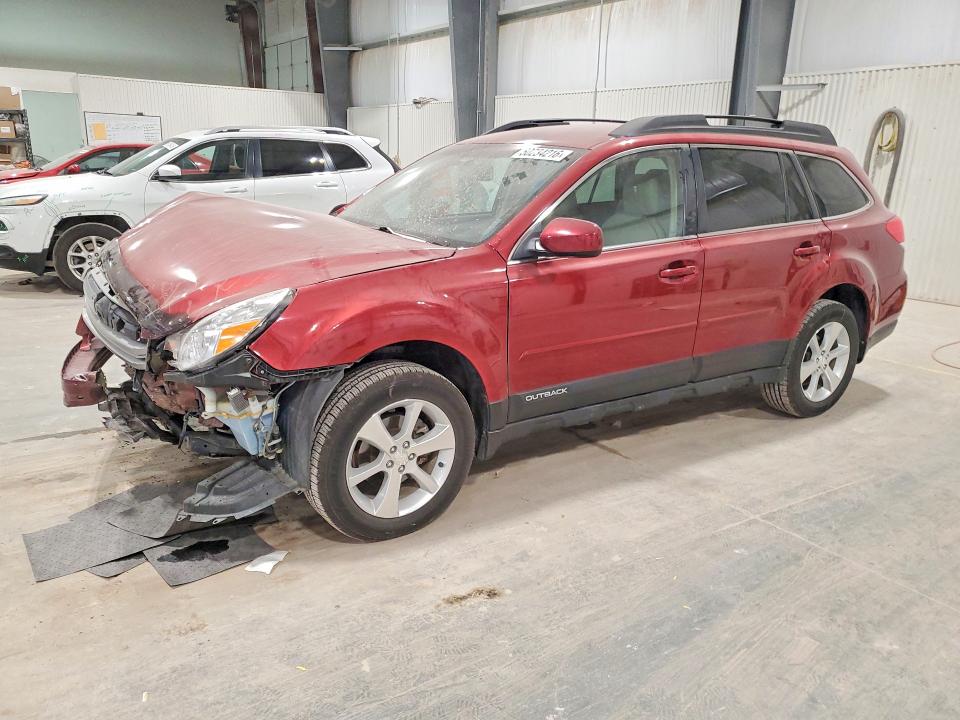2013 Subaru Outback VIN 4S4BRCJC1D3313809 COPART salvage auction — FRONT END, Ne - Cert Of Title-Salvage, sold $225 on 2026-07-14 (photo 1)