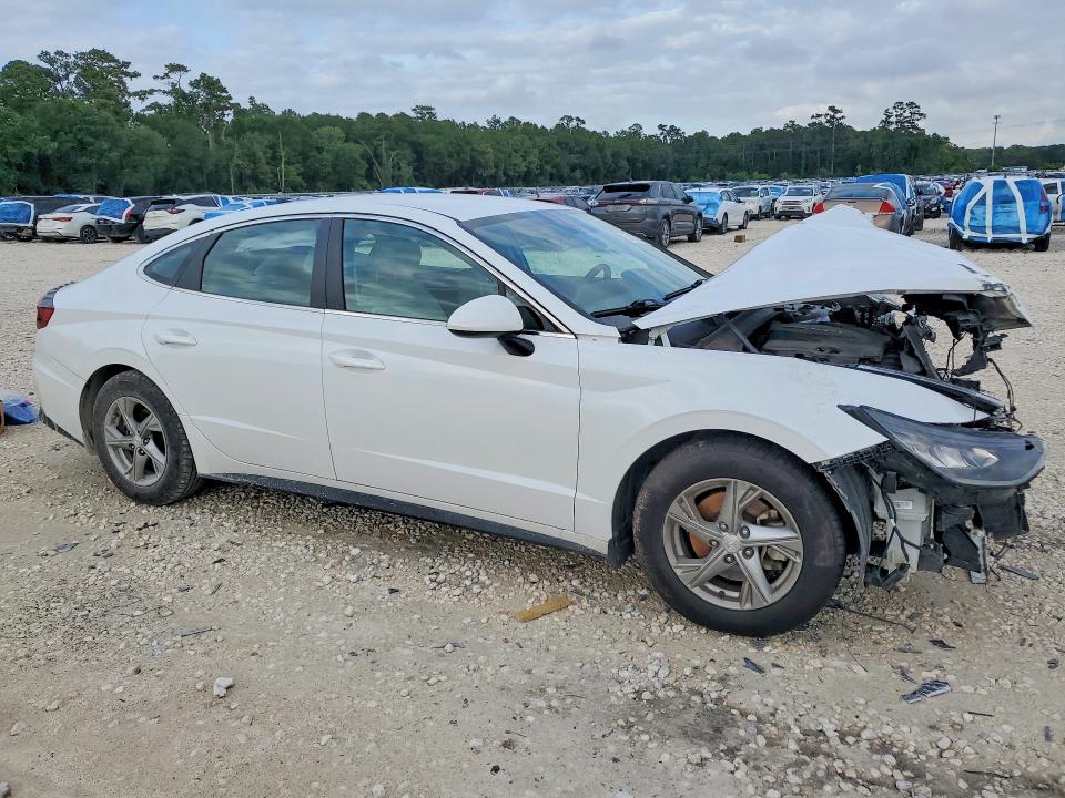 2021 Hyundai Sonata VIN 5NPEG4JA6MH063659 COPART salvage auction — FRONT END, Tx - Salvage Vehicle Title, sold $1,500 on 2026-07-21 (photo 4)