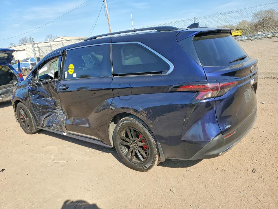 2023 Toyota Sienna VIN 5TDJSKFC2PS106405 COPART salvage auction — SIDE, Pa - Certificate Of Salvage, sold $12,400 on 2026-07-15 (photo 2)