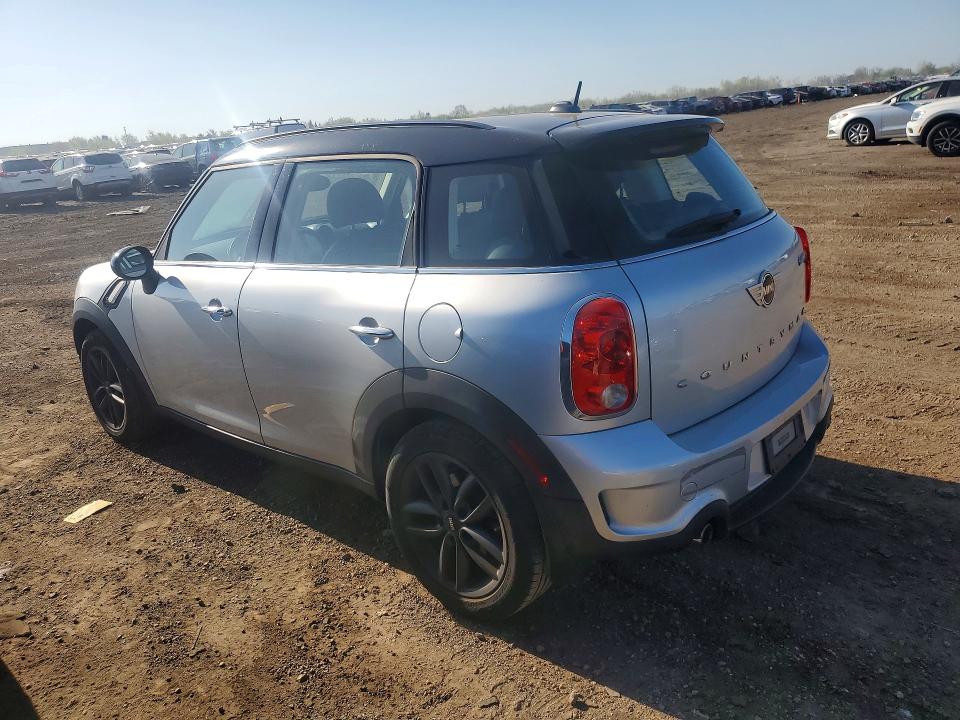 2014 Mini Cooper VIN WMWZC3C50EWP29270 COPART salvage auction — WATER/FLOOD, Il - Salvage Cert-Flood, sold $1,100 on 2026-07-21 (photo 2)