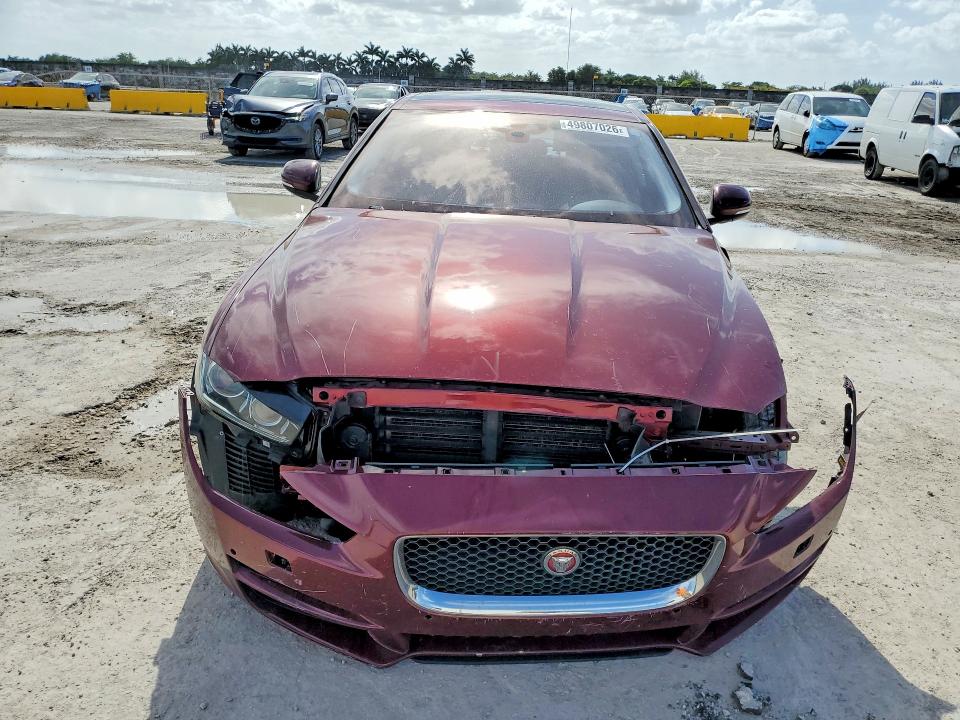 2017 Jaguar Xe VIN SAJAD4BGXHA968916 COPART salvage auction — FRONT END, FL - CERT OF TITLE SLVG REBUILDABLE, sold $350 on 2026-07-27 (photo 5)
