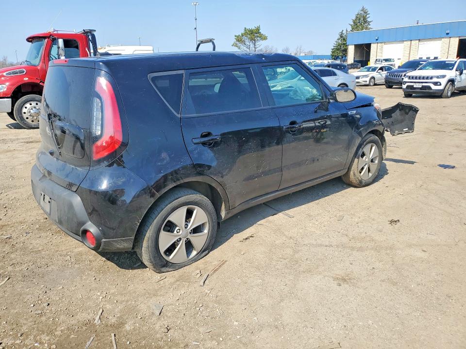 2016 Kia Soul VIN KNDJN2A29G7279872 COPART salvage auction — FRONT END, MI - SCRAP-BILL OF SALE, sold $475 on 2026-07-02 (photo 3)