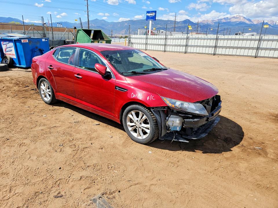 2012 Kia Optima VIN 5XXGN4A79CG070828 COPART salvage auction — FRONT END, Id - Salvage Certificate Of Title, sold $625 on 2026-07-20 (photo 4)
