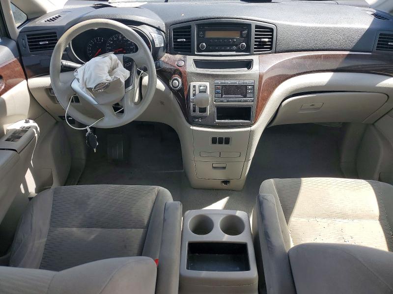 2015 Nissan Quest VIN JN8AE2KP0F9127674 COPART salvage auction — FRONT END, Ca - Salvage Certificate, sold $525 on 2026-07-02 (photo 8)