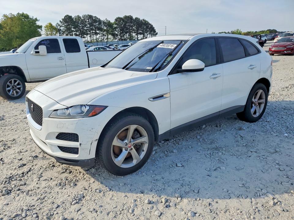 2017 Jaguar F-pace VIN SADCJ2BV7HA893129 COPART salvage auction — MINOR DENT/SCRATCHES, Ga - Certificate Of Title (P), sold $4,400 on 2026-09-27 (photo 1)