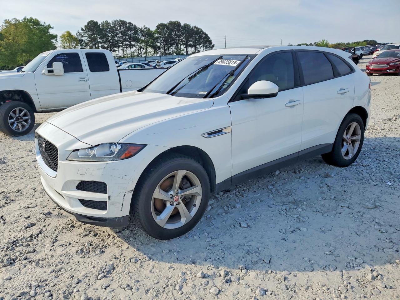 2017 Jaguar F-pace VIN SADCJ2BV7HA893129 COPART salvage auction — Minor Dent/Scratches, GA - CERTIFICATE OF TITLE (P), sold $2,900 on 2026-09-18 (photo 1)