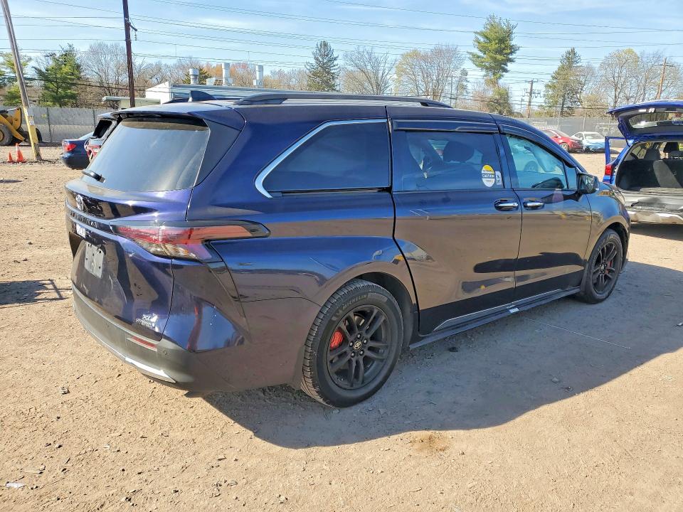 2023 Toyota Sienna VIN 5TDJSKFC2PS106405 COPART salvage auction — SIDE, Pa - Certificate Of Salvage, sold $12,400 on 2026-07-15 (photo 3)