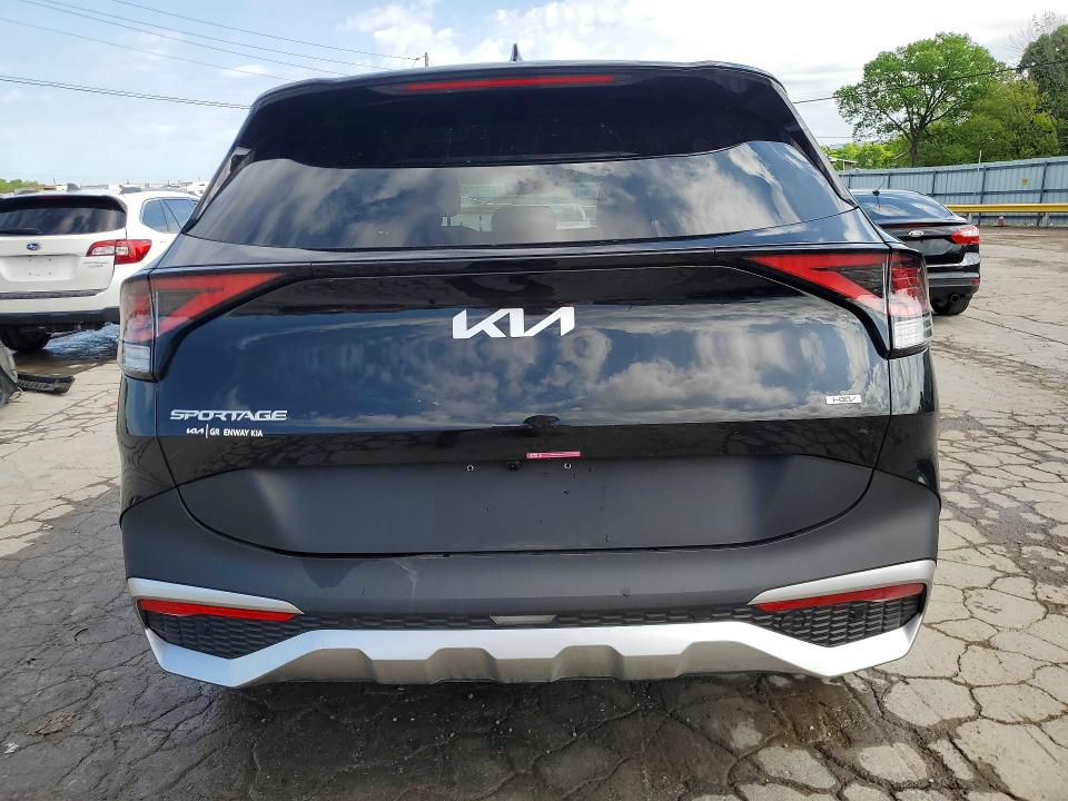 2025 Kia Sportage VIN KNDPU3DG7S7208060 COPART salvage auction — FRONT END, TN - SALVAGE CERTIFICATE, sold $9,800 on 2026-07-08 (photo 6)