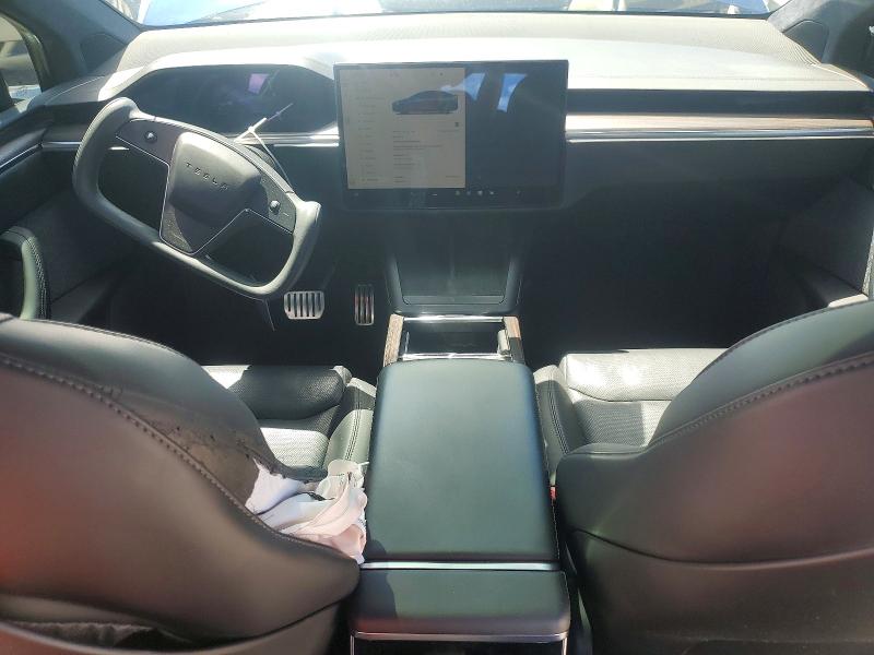 2023 Tesla Model x VIN 7SAXCAE58PF378663 COPART salvage auction — FRONT END, Ca - Salvage Certificate, sold $17,400 on 2026-07-16 (photo 8)