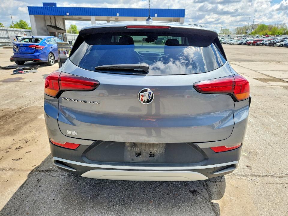 2022 Buick Encore VIN KL4MMBS23NB110269 COPART salvage auction — FRONT END, Mi - Scrap Certificate Of Title, sold $2,900 on 2026-07-13 (photo 6)