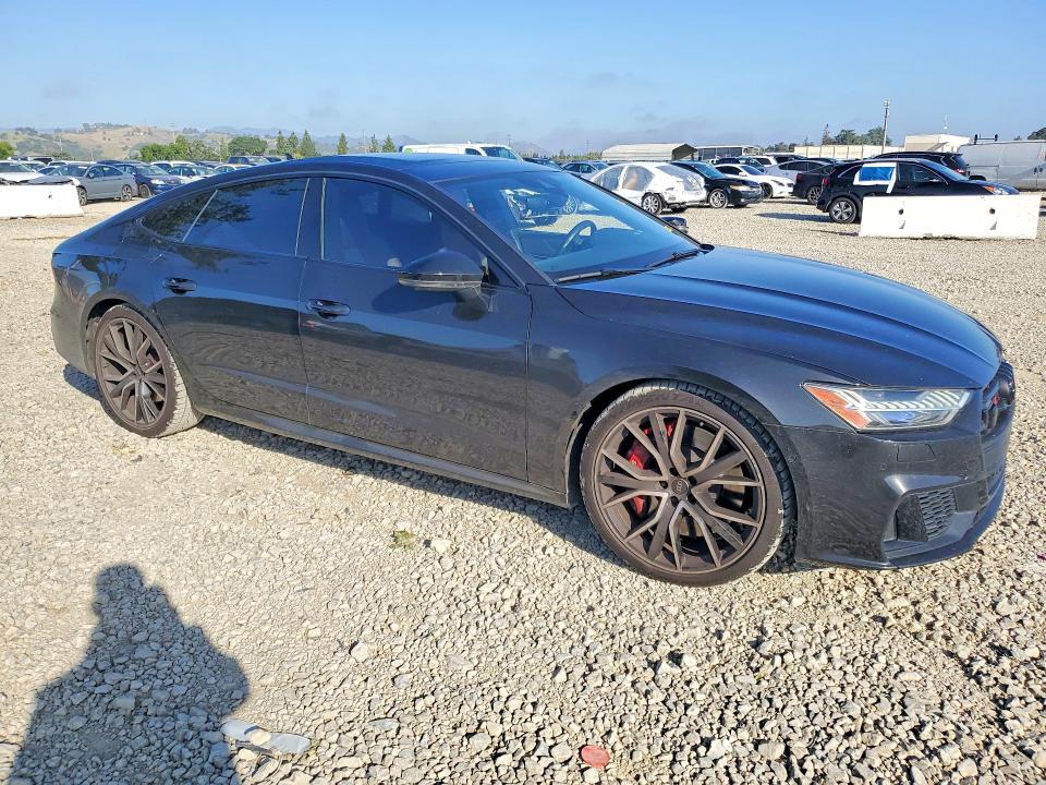 2021 Audi S7 VIN WAUSFBF24MN072790 COPART salvage auction — REAR END, Ca - Salvage Certificate, sold $26,000 on 2026-07-02 (photo 4)