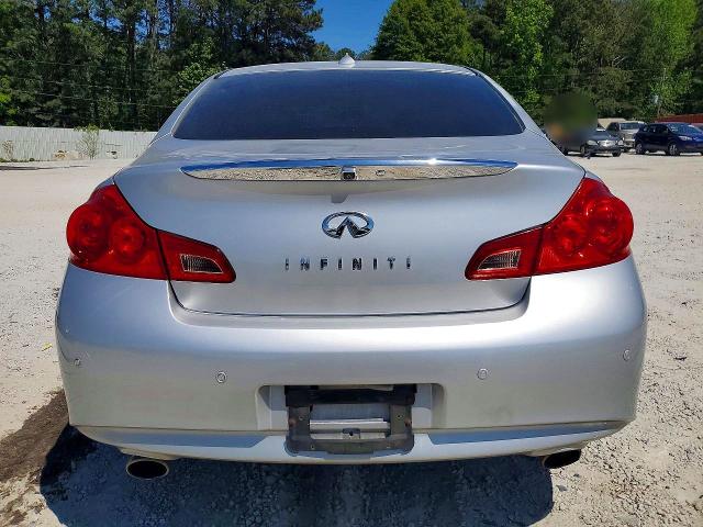 2010 Infiniti G VIN JN1CV6AR2AM254398 COPART salvage auction — FRONT END, Ga - Cert Of Title-Salvage, sold $425 on 2026-07-06 (photo 6)