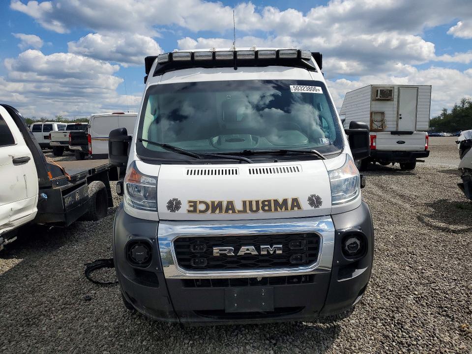 2021 Ram Promaster 3500 VIN 3C6MRVHG3ME529114 COPART salvage auction — SIDE, Pa - Certificate Of Salvage, sold $7,000 on 2026-07-08 (photo 5)