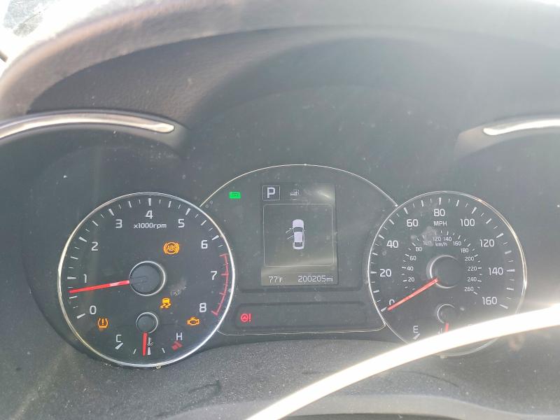 2017 Kia Forte VIN 3KPFL4A75HE049315 COPART salvage auction — FRONT END, Oh - Certificate Of Title, sold $1,000 on 2026-07-02 (photo 9)