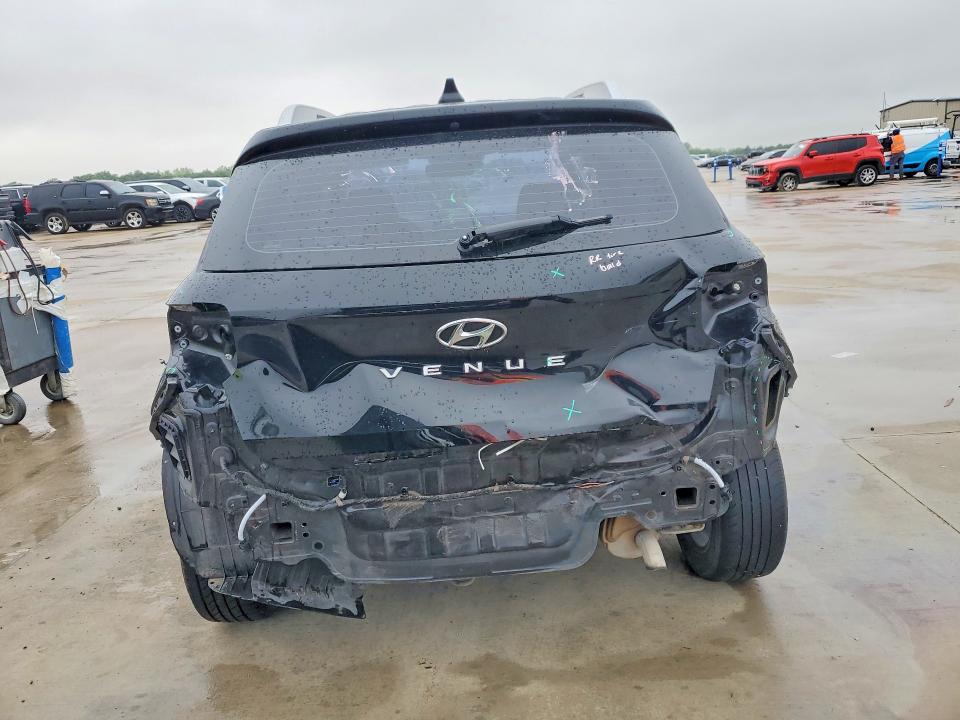 2022 Hyundai Venue VIN KMHRC8A35NU194025 COPART salvage auction — REAR END, Salvage Title, sold $3,050 on 2026-07-09 (photo 6)