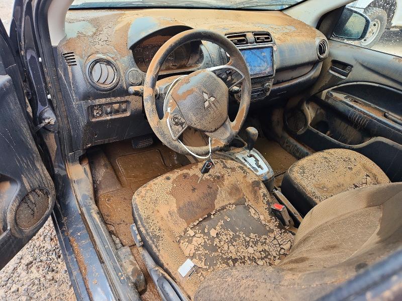2024 Mitsubishi Mirage VIN ML32AUHJ4RH010073 COPART salvage auction — WATER/FLOOD, HI - CERTIFICATE OF SALVAGE (P), sold $2 on 2026-07-20 (photo 8)