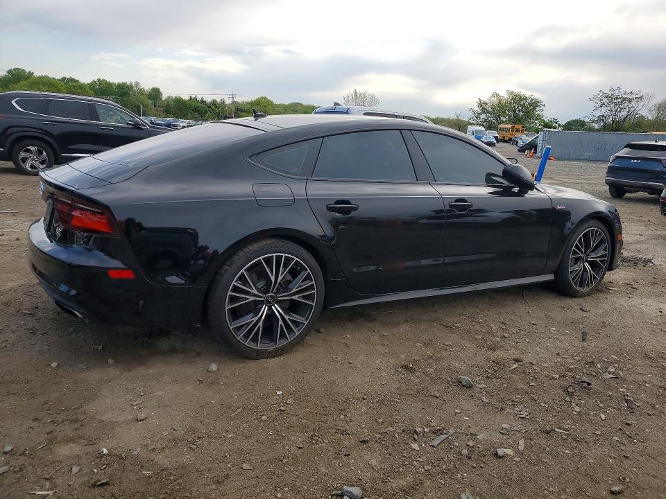 2018 Audi A7 VIN WAUW3AFC0JN091037 COPART salvage auction — FRONT END, Md - Cert Of Salvage > 75% Damage, sold $125 on 2026-07-02 (photo 3)